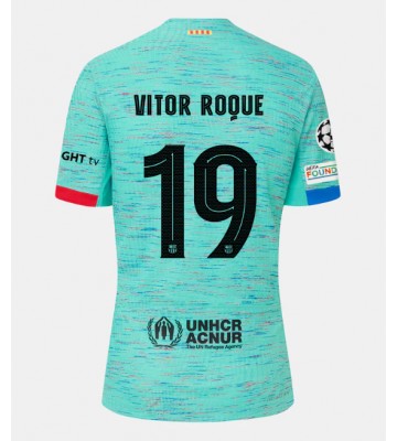 Barcelona Vitor Roque #19 Tredje Tröja 2023-24 Kortärmad